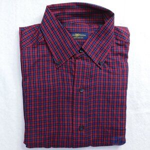 Plaid Regular Dress Shirt 15 34/35  689439777051